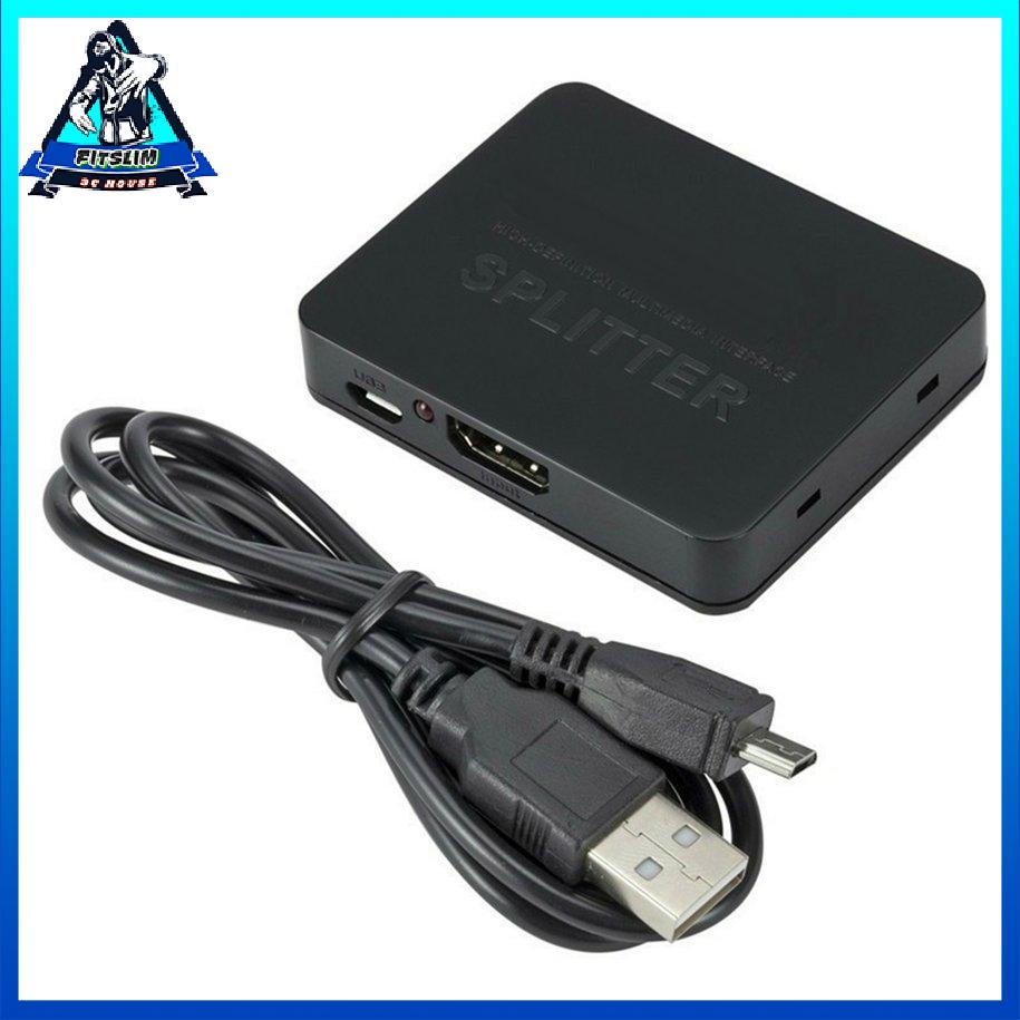 Bộ chia tương thích HDMI Bộ chia 1 trong 2 ra Bộ chia 4K cho màn hình kép Nhân bản [8/26]