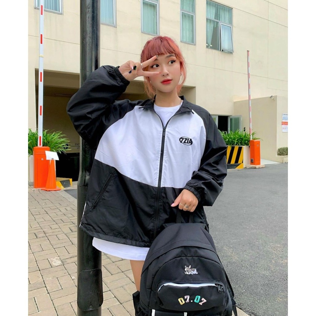 Áo Bomber Áo khoác dù 7zia nam nữ form rộng Unisex 2 lớp Chống Nắng Siêu Hot ulzzang Jacket