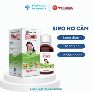 ️🍀 Siro Ho Cảm Ích Nhi Chai 90ml - Dùng được cho trẻ sơ sinh - Tiêu Đờm - Giải cảm
