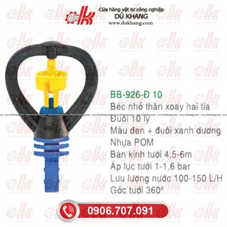 BÉC TƯỚI CÂY BB 926 Đ 10