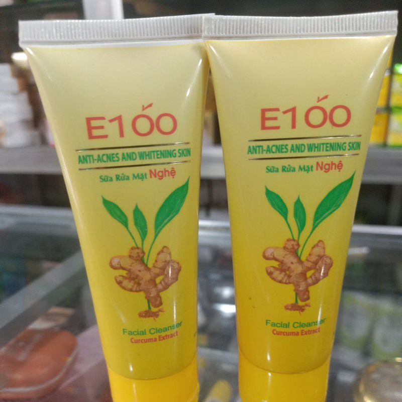 Sữa rửa mặt e100 nghệ 50ml