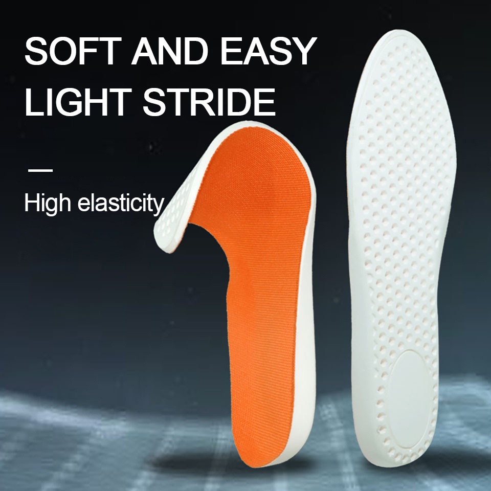 Miếng Lót Giày Mềm Mại Co Giãn Chống Trượt Thấm Hút Mồ Hôi Thoáng Khí Cho Nam Và Nữ