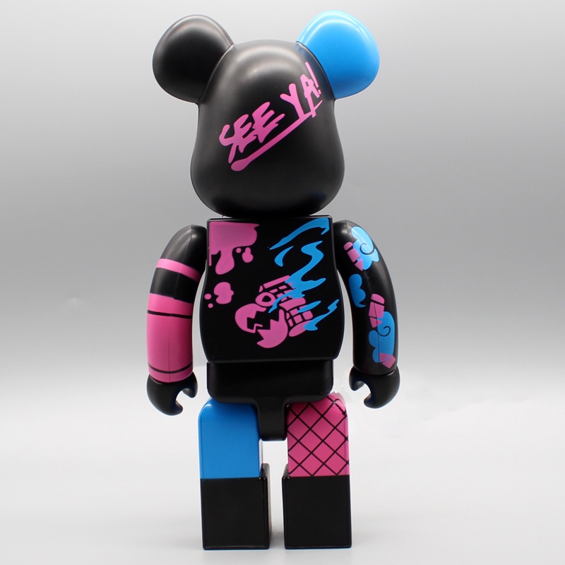 Mô hình gấu Bearbrick liên minh huyền thoại jinx