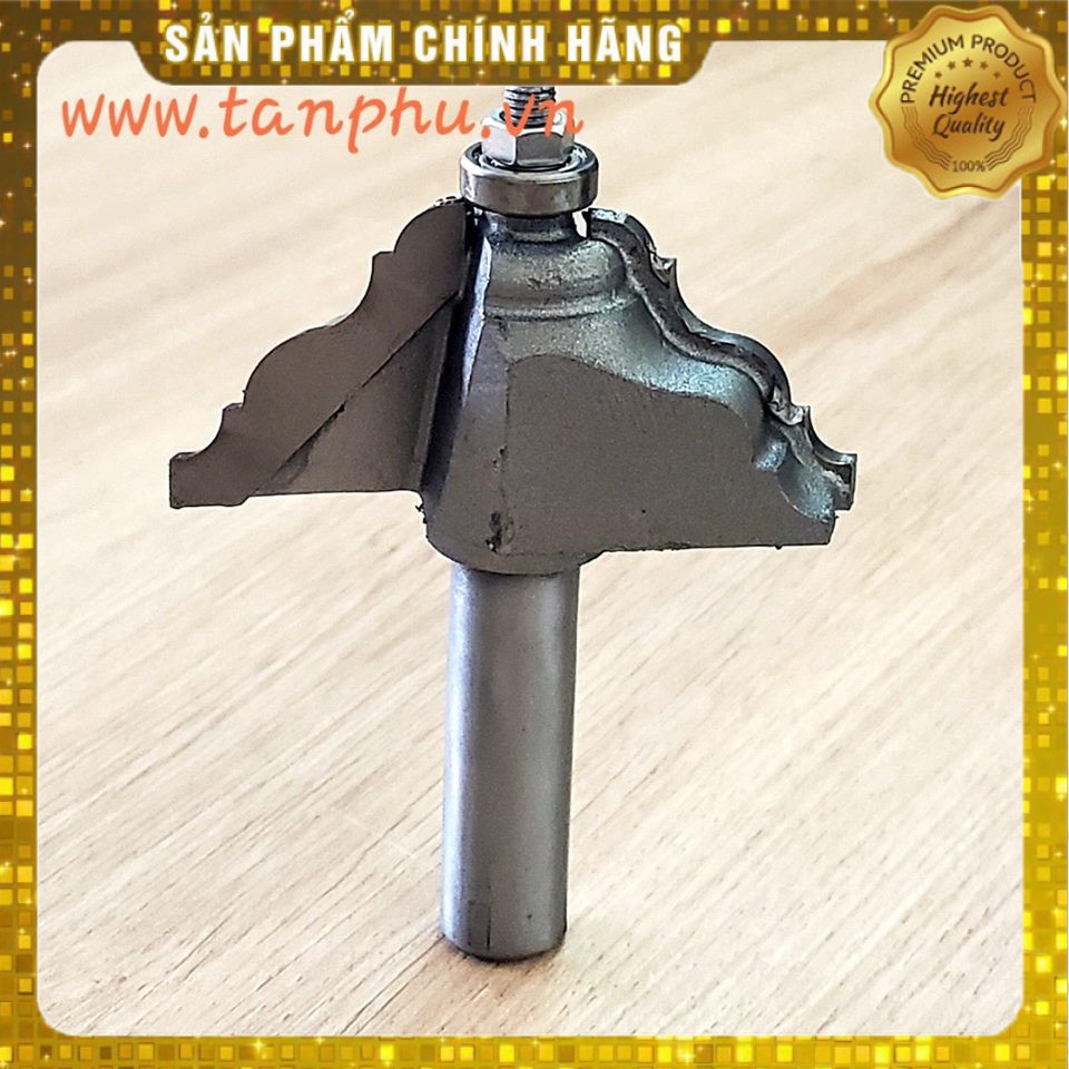 MŨI PHAY GỖ ĐÁNH CHỈ NÓC TỦ 08 CAO CẤP