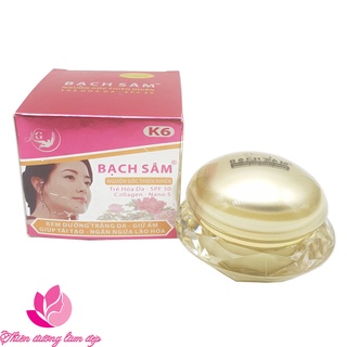 Kem dưỡng trắng da giữ ẩm giúp tái tạo ngăn ngừa lão hóa da K6 BẠCH SÂM 25g