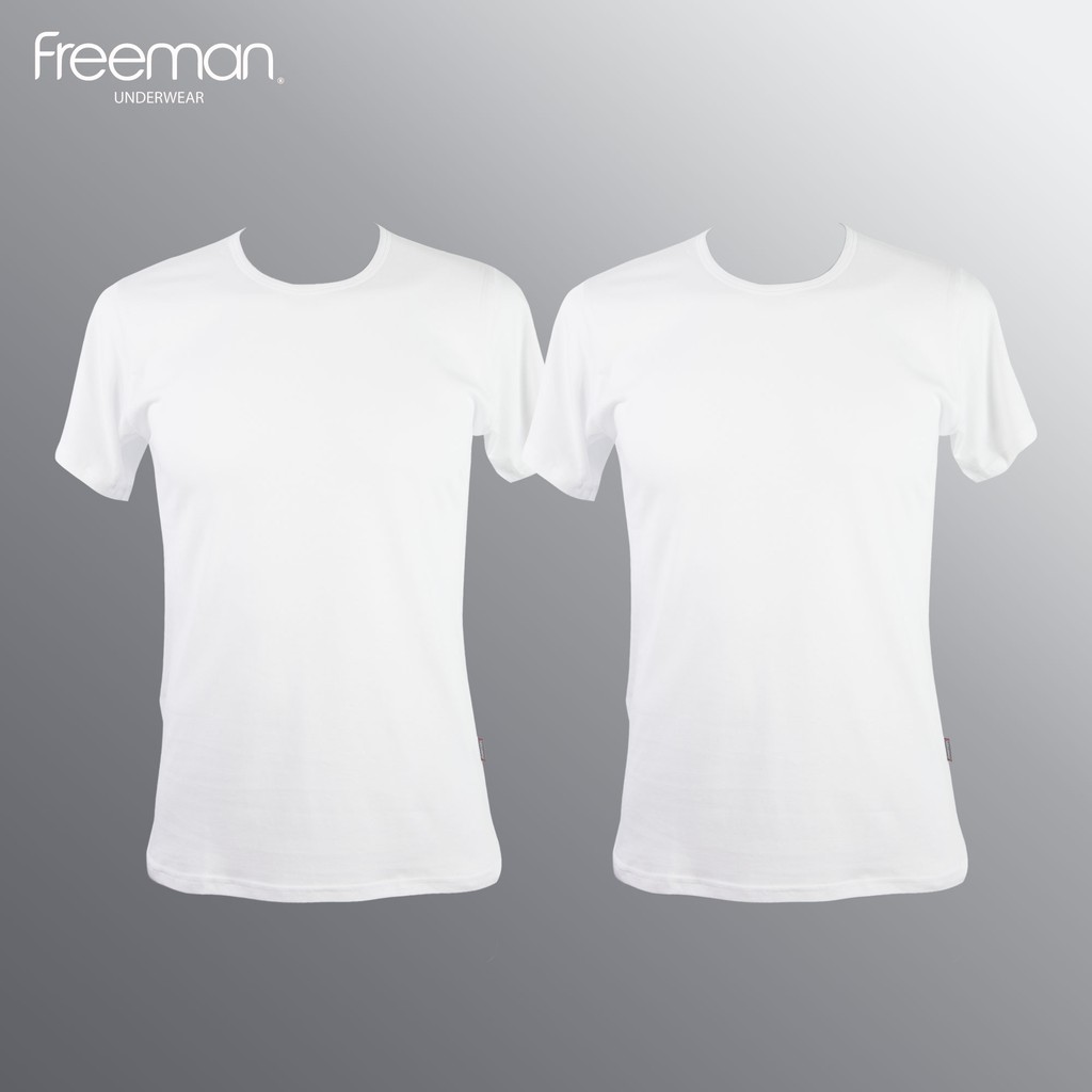 Áo thun nam Freeman, cổ tròn tay ngắn, chất liệu cotton thoáng mát TSF313