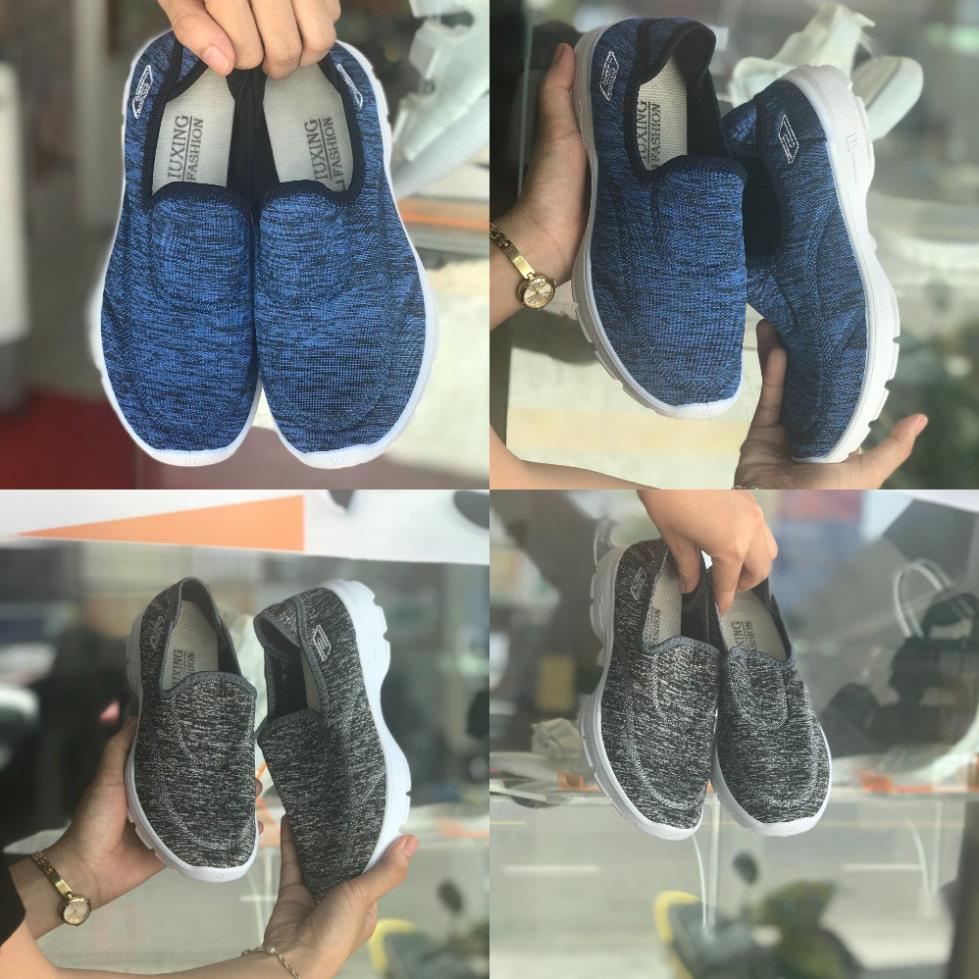 Giày bata, giày lười nữ đi bộ, tập gym siêu êm, nhẹ, HÌNH THẬT, TẶNG TẤT ⏺️