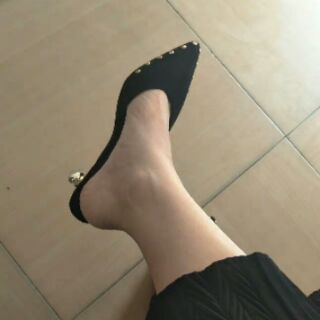 Oder sz 34-39(kèm ảnh thật)  sục cao gót có cả da lộn lẫn da pu