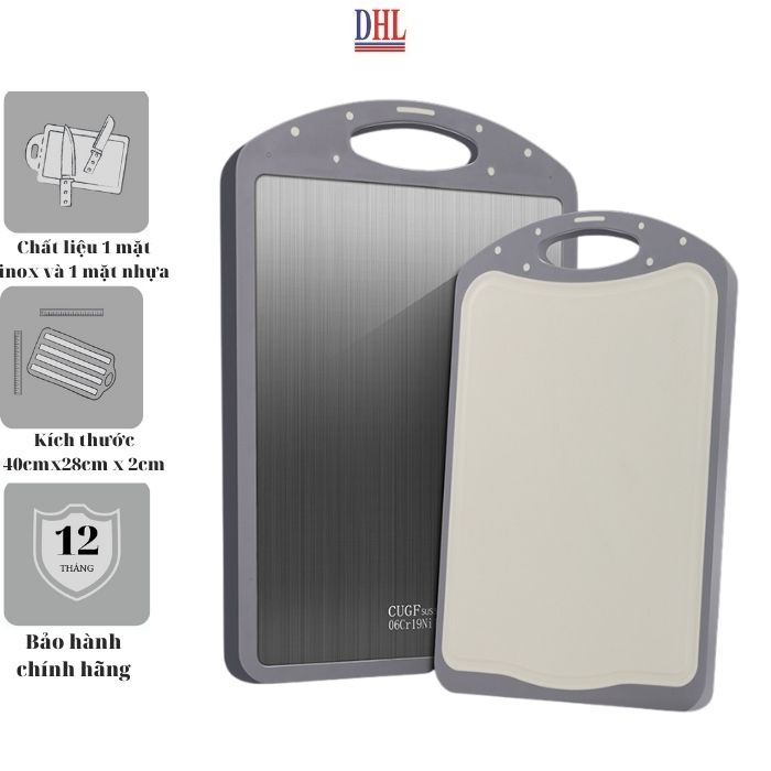 Thớt gỗ, thớt inox, thớt 2 mặt kháng khuẩn cao cấp