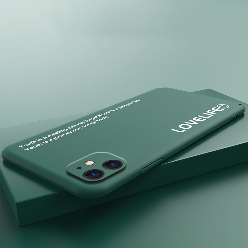 Ốp điện thoại thiết kế in chữ lovelife thích hợp cho iPhone 12 13 11 Pro Max X Xs Max Xr