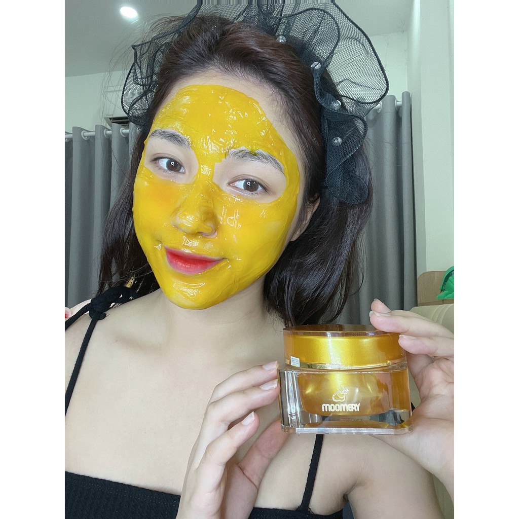 Mặt Nạ Ngủ Tinh Nghệ - Nano Curcumin Sleeping Mask Gel Moomery-HOME DECOR