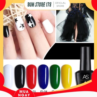 Sơn gel AS bền màu cực kì mướt 15ML (dành cho tiệm nail chuyên nghiệp) - JD