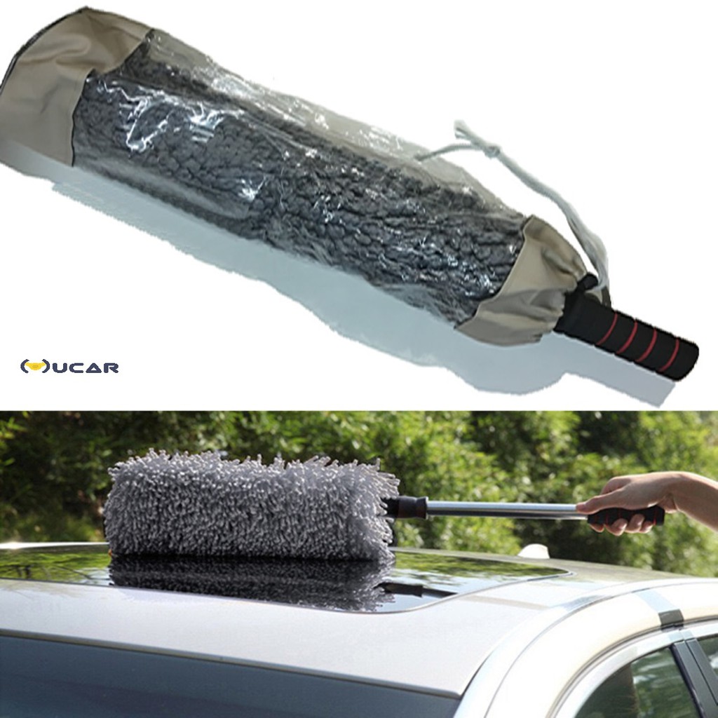Chổi lau rửa vệ sinh xe ô tô chuyên dụng, sợi micro fiber siêu mềm không gây trầy xước xe khi dùng