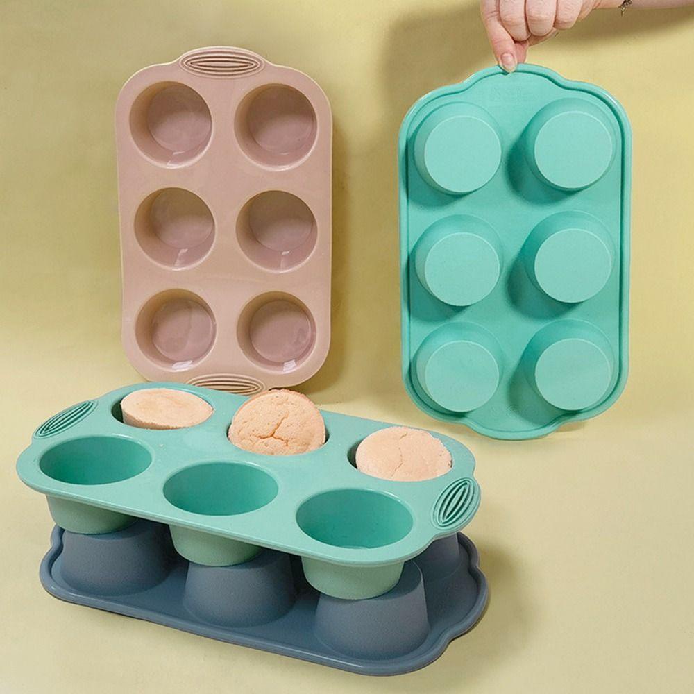 Khuôn Silicone Làm Bánh Muffin / Cupcake Tiện Dụng