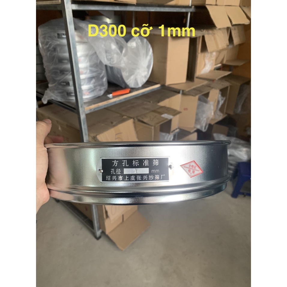 Sàng rây đường kính 30cm các cỡ 0.074mm đến 50mm