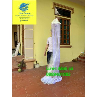 lưới thái lan sịn đánh bắt cá cao 2m dài 75m chì rất nặng