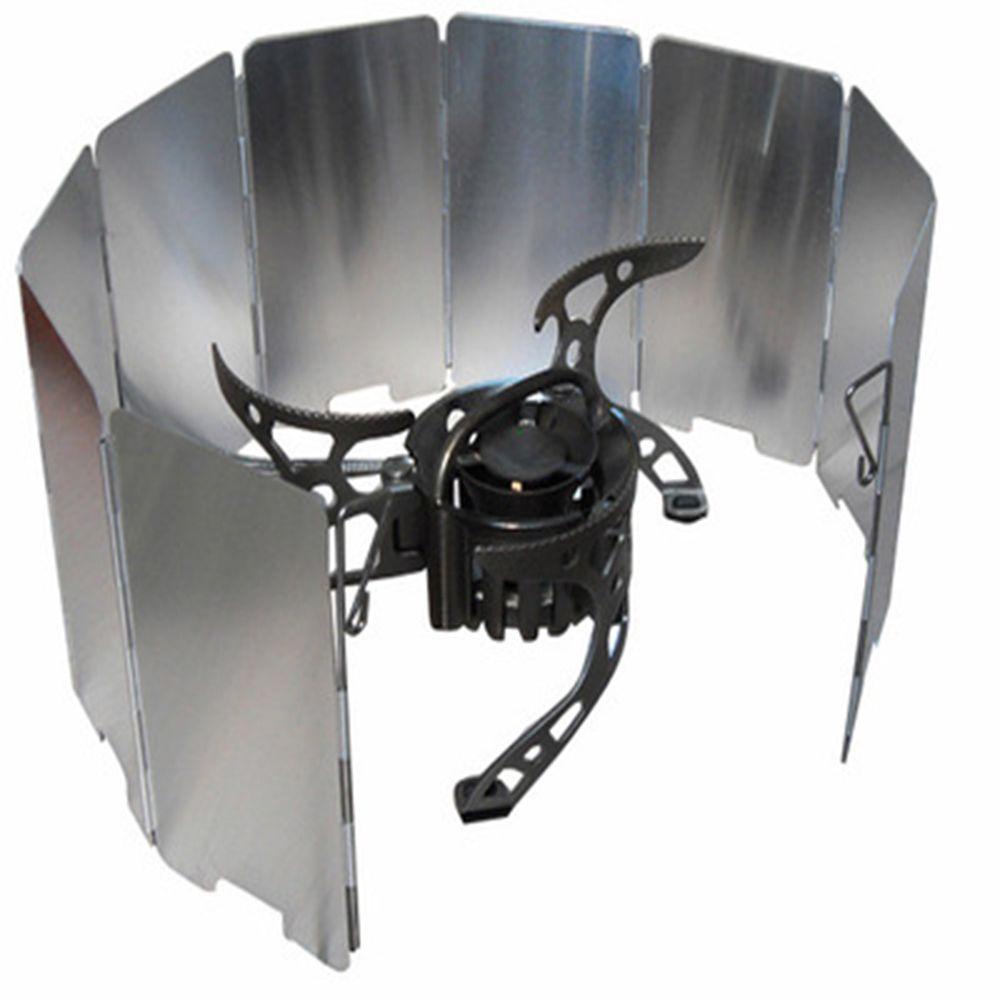 Tấm Chắn Gió Bếp Ga 9 Tấm Chắn Gió Siêu Bền Cho Nấu Ăn Ngoài Trời