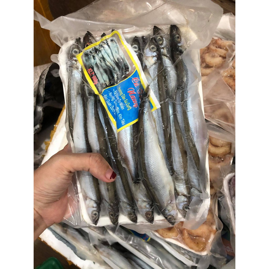 Cá trứng NAUY hàng to khay 500g