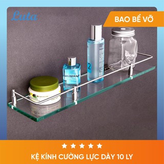 [BAO BỂ VỠ] Kệ kính Luta KK05 khung viền vững chắc, bảo vệ đồ vật không rơi rớt
