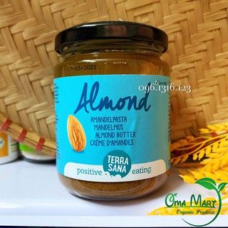 Bơ hạnh nhân hữu cơ Terra Sana 250g - Ý