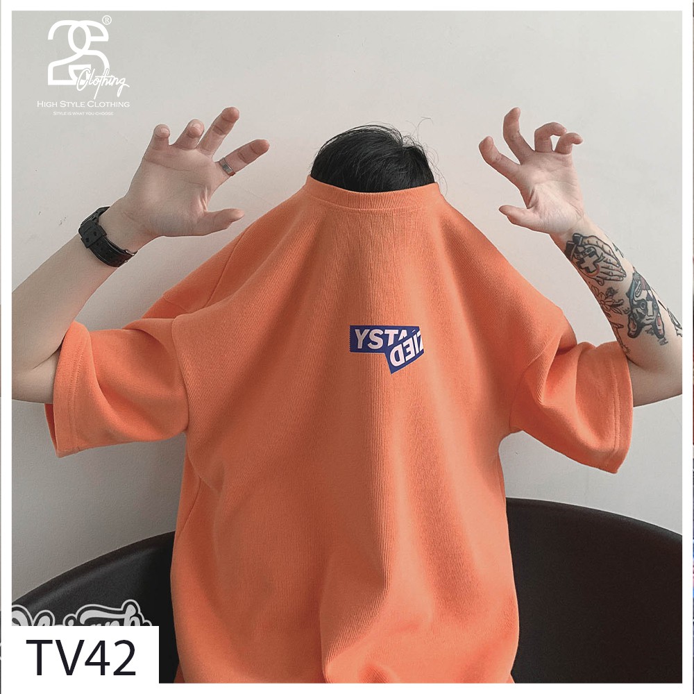 Áo Unisex Nam Form Rộng Oversize Tay Lỡ Oversize 2s Clothing Áo Thun Nam Unisex Cổ Tròn StreetWear Giá Rẻ Hàn Quốc TV42 | BigBuy360 - bigbuy360.vn