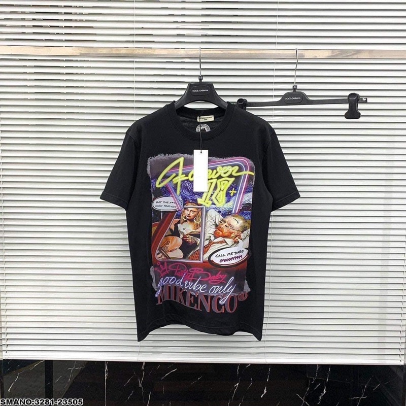 Áo Phông In Hình 3D Siêu Hot-Áo Thun Tay From Rộng Unisex Mặc Đơn Đôi Nhóm