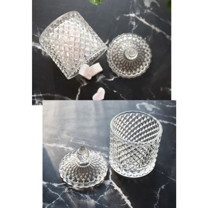 Hủ thủy tinh đựng bánh kẹo hoặc vật dụng-trang trí giúp không gian thêm phần sang trọng nhiều mẫu và size