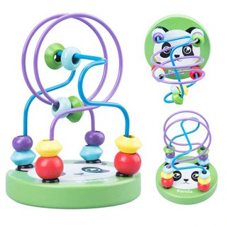 luồn hạt mini bằng gỗ - đồ chơi gỗ