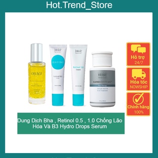 Dung dịch bha 148ml, kem retinol 0.5 và 1.0 , b3 hydro--drops