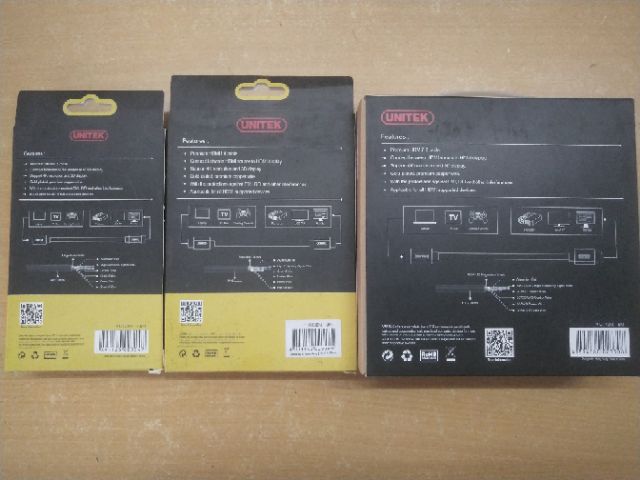 Cáp HDMI 1.5m, 3m, 5m Unitek Y-C140 Chính hãng