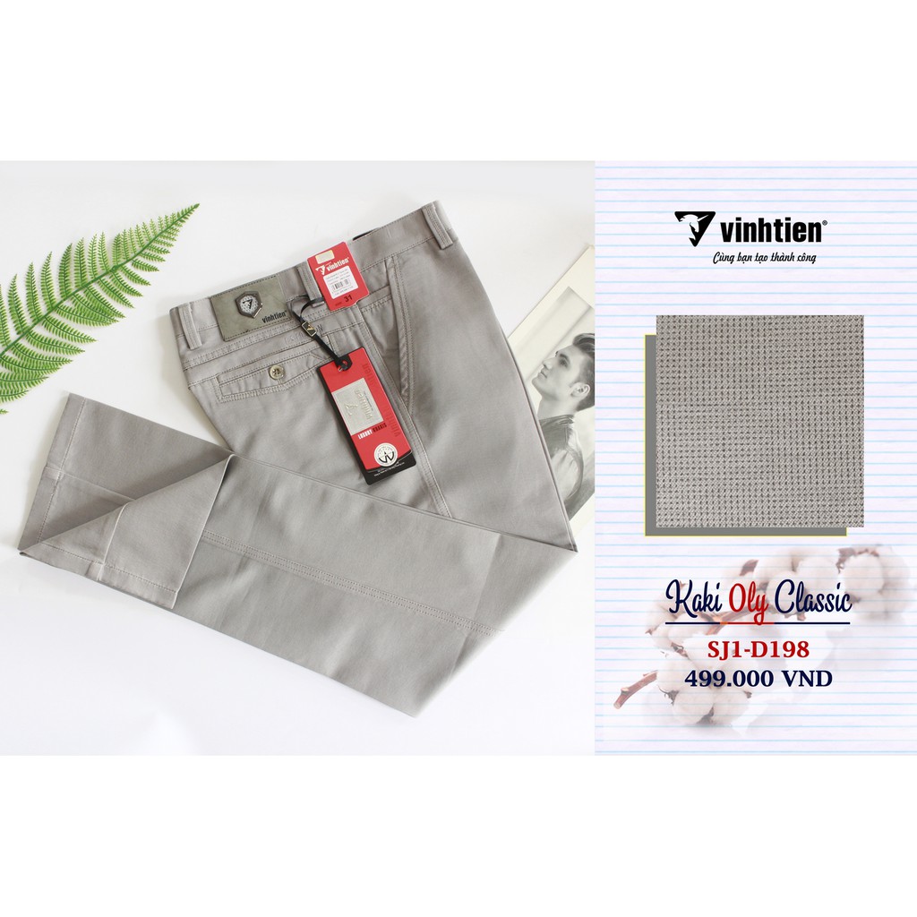 Quần KaKi 0Ly Classic 499 Vĩnh Tiến - Nhiều Màu