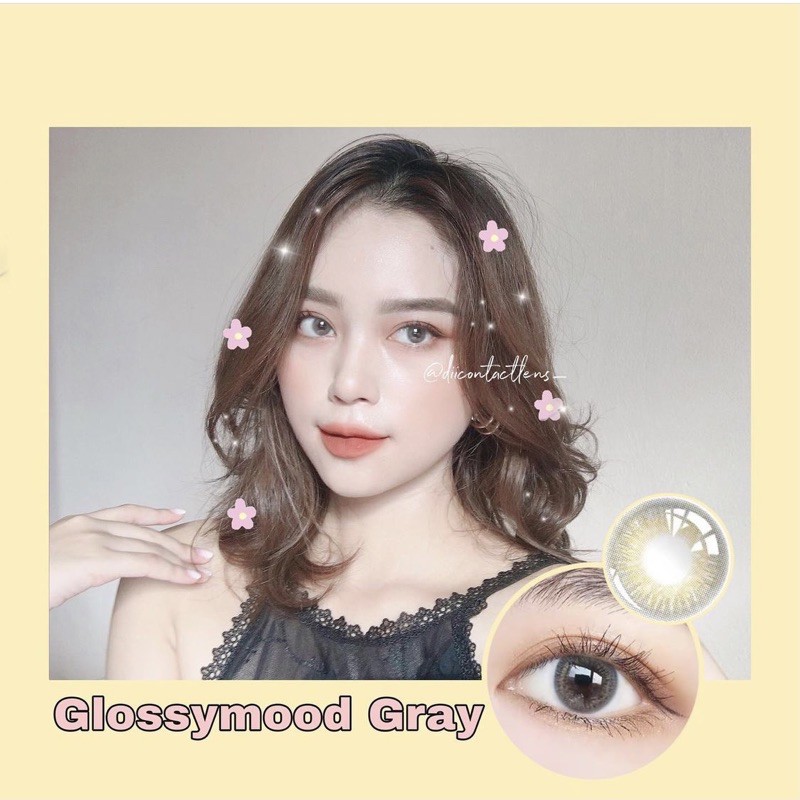 Kính áp tròng GLOSSY GRAY