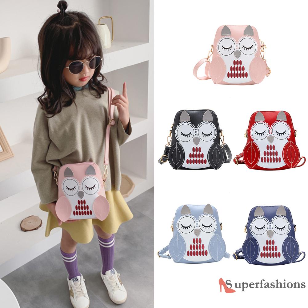 Ba lô hình chim cú dễ thương cho bé gái
