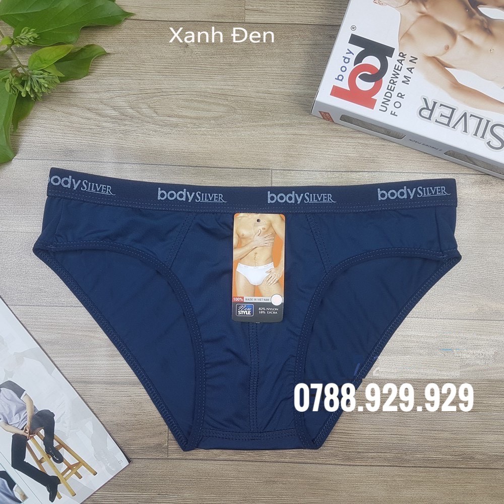 Quần lót nam thun lạnh pha lụa siêu mát - quần sịp BODY