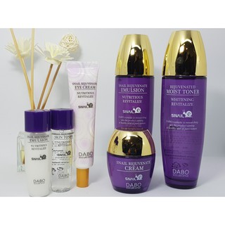 Bộ sản phẩm dưỡng da DABO Snail Rejuvenate