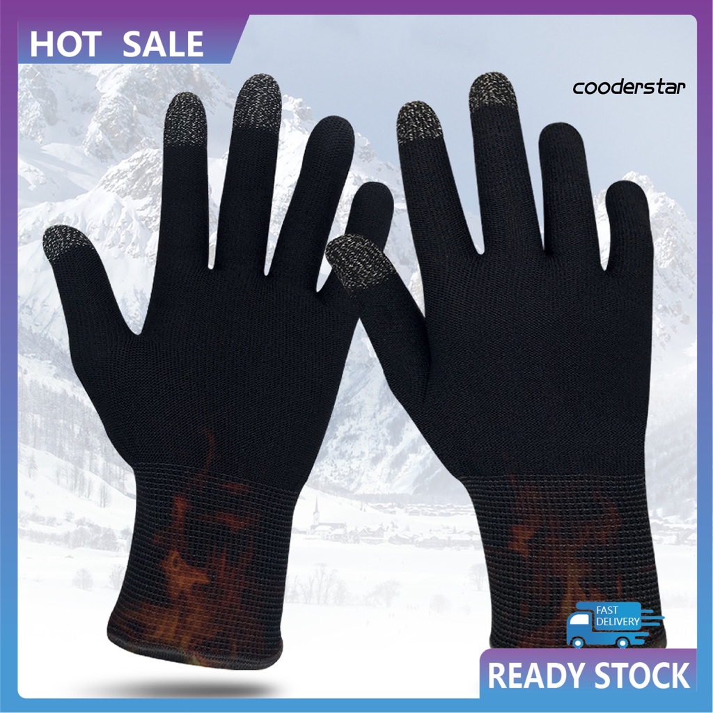 Cặp găng tay chơi game giữ ấm chống mồ hôi cảm ứng màn hình điện thoại