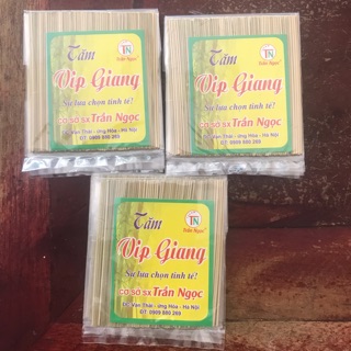Gói tăm víp giang Trần Ngọc
