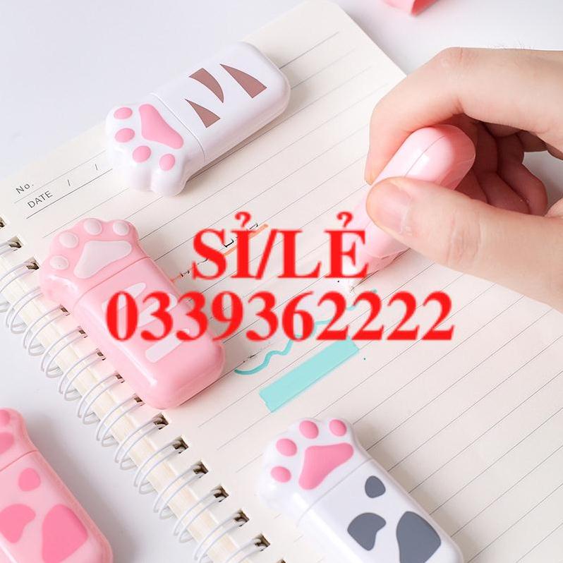 1 Bút Xóa Kéo Hình Dấu Chân Mèo Dễ Thương  HAIANHSHOP