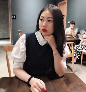 Váy gile dáng chữ A dài
