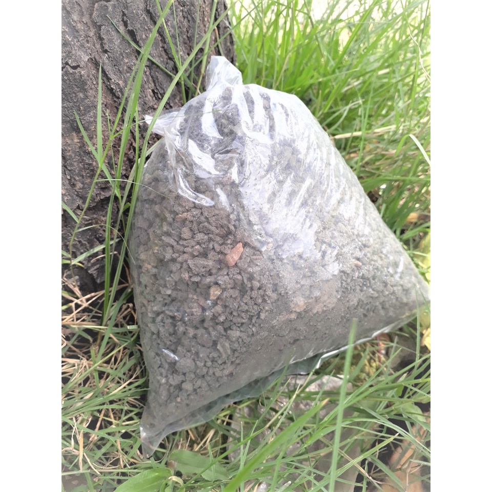 ĐÁ NHAM THẠCH LAVA ĐEN 3-6MM