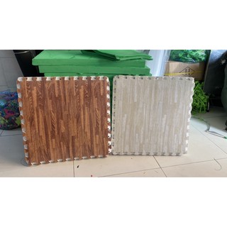 Thảm tranh ghép 60×60×1cm vân gỗ