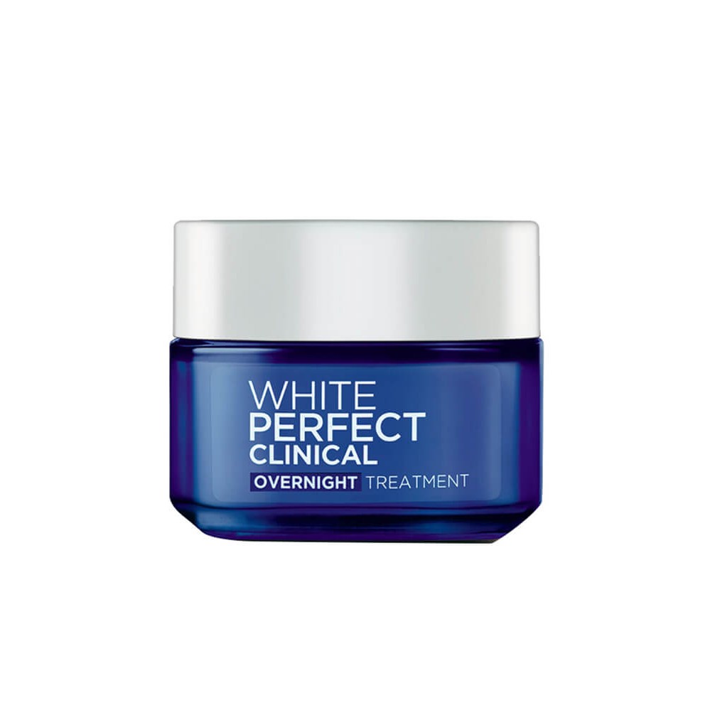 Kem dưỡng trắng mịn và giảm thâm nám ban đêm L'Oreal Paris White Perfect Clinical 50ml - Pháp Chính Hãng