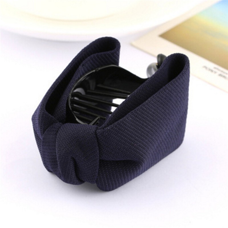 Kẹp Tóc Càng Cua Đính Nơ Lớn Dễ Thương Cho Bạn Gái