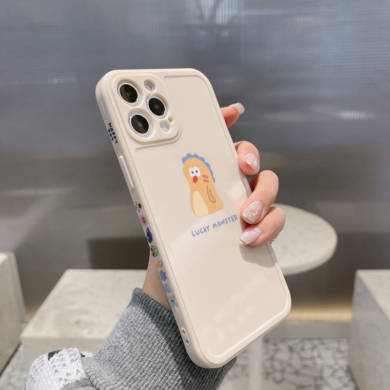 Ốp lưng  iphone Ốp lưng iphone vuông cạnh hình Iphone6/6plus/6S/6S plus/6/7/7plus/8/8plus/X/XS/XS Max/11/12/12PROMAX/12MINI/12PRO Dinuo case