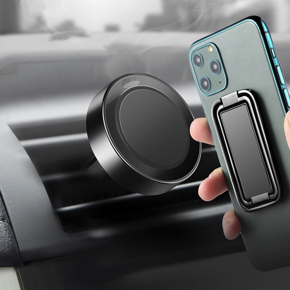 Nhẫn đỡ điện thoại HOCE kim loại mỏng xoay 360 độ gấp gọn được tiện lợi