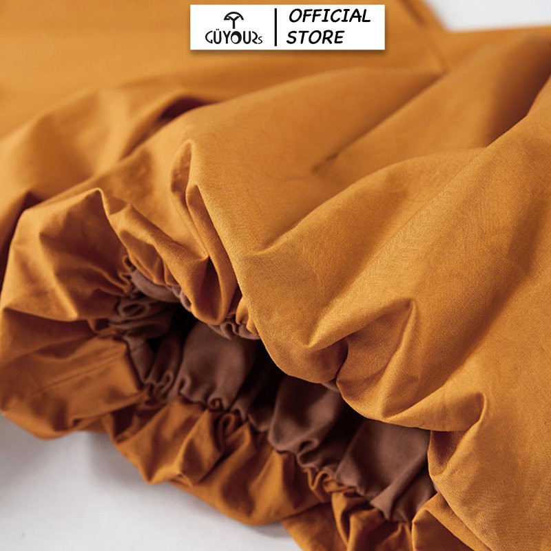 Đầm Babydoll Ulzzang GUYOURs váy cổ vuông trẻ trung đủ size GUV111 | BigBuy360 - bigbuy360.vn