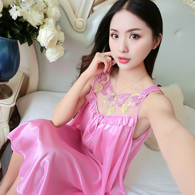 Váy ngủ hàn quốc ren sexy cao cấp chất đẹp ,thoải mái 2019 VN002 | BigBuy360 - bigbuy360.vn