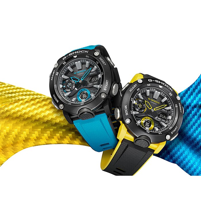 Đồng Hồ Casio Nam Dây Nhựa GSHOCK GA-2000-1A2 Chính Hãng