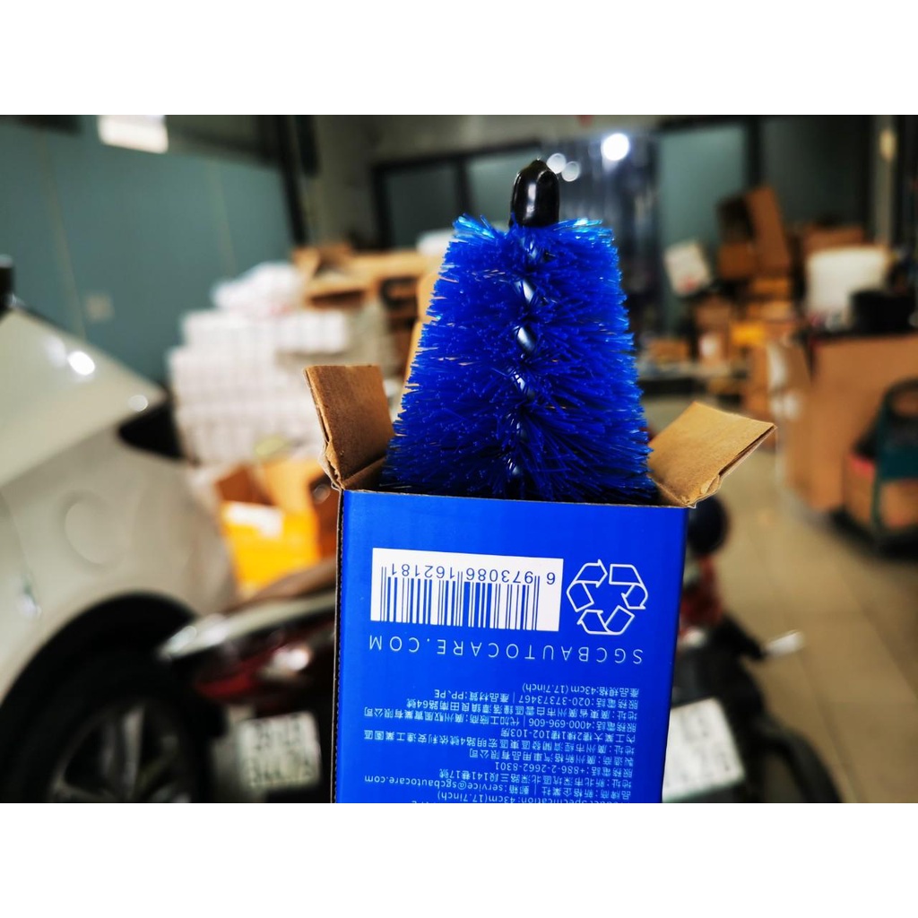 Cọ Vệ Sinh Mâm Xe Bánh Xe ,Khoang Máy Cọ Lazang Xe Ô tô và Mô Tô SGCB Rim Cleaning Brush Size L SGGD045