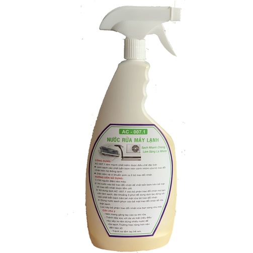 Nước rửa dàn lạnh Máy Lạnh AC-007.1